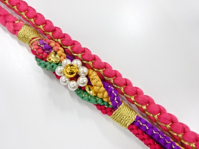 JAPANESE KIMONO / OBIJIME CORD FOR FURISODE